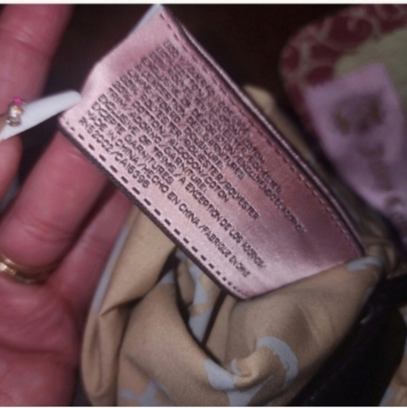 🍁🍂SUPER DUPERRR RARE NEW!!! Y2k VELOUR JUICY COUTURE FRINGE XL BAG - Picture 8 of 10